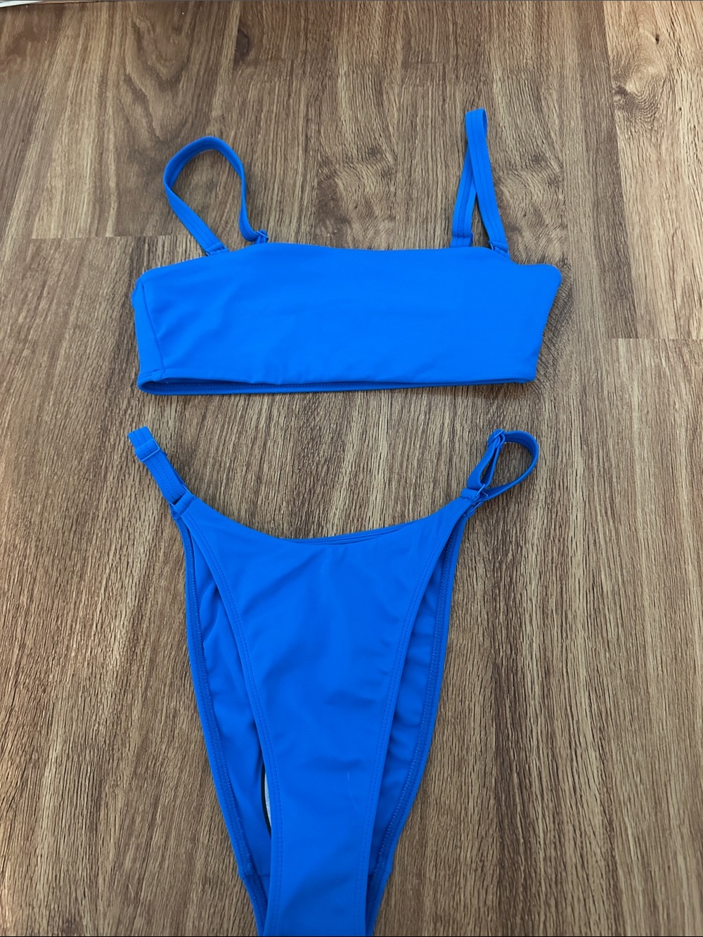 PacSun Bright Blue Swim Bikini Set